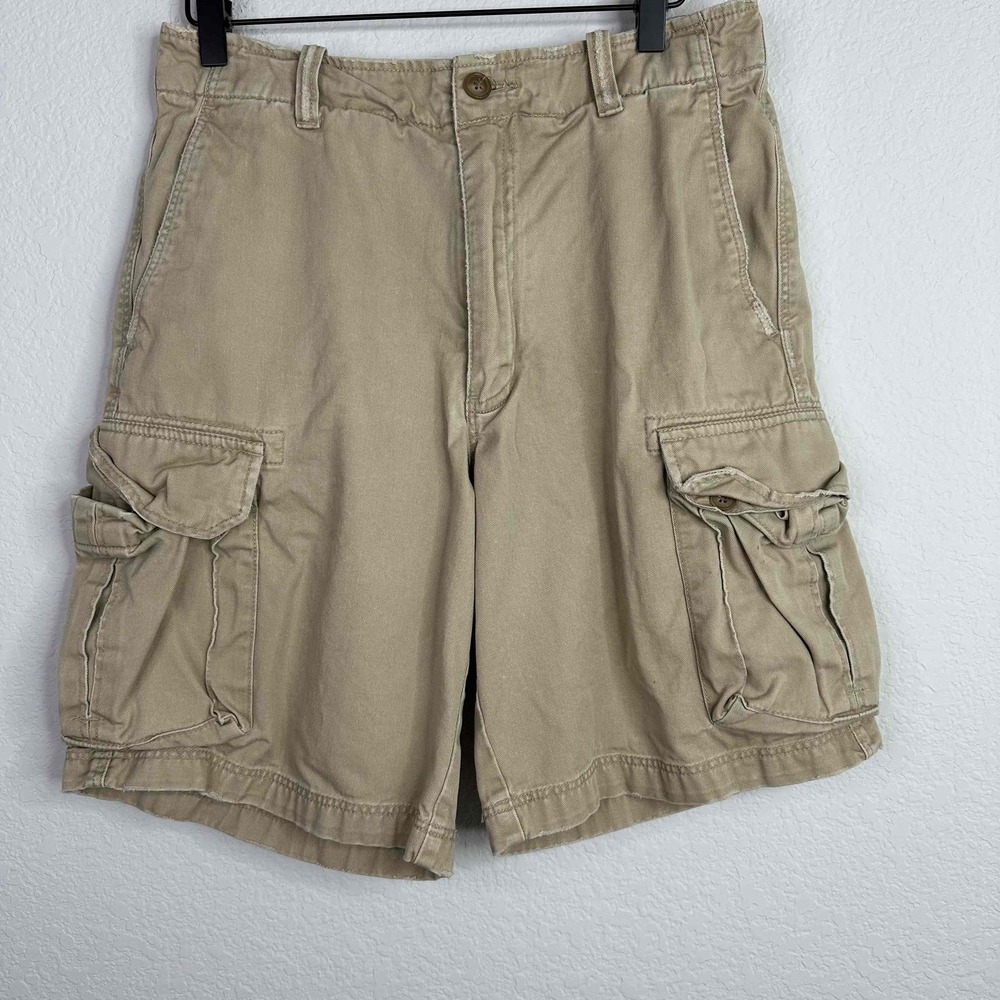 J Crew Shorts 30 Brown Khaki Cargo Pockets Casual Outdoor Utility Gorpcore